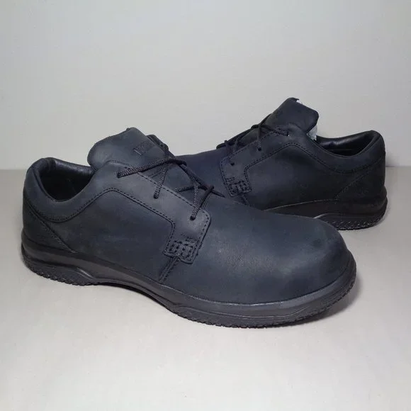 Worx Shoes Men\'s Black Leather Oxfords s-l400.jpg main image 3